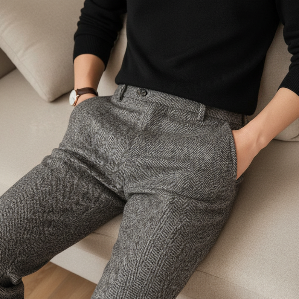 Montivre | Elegant Wool Trousers