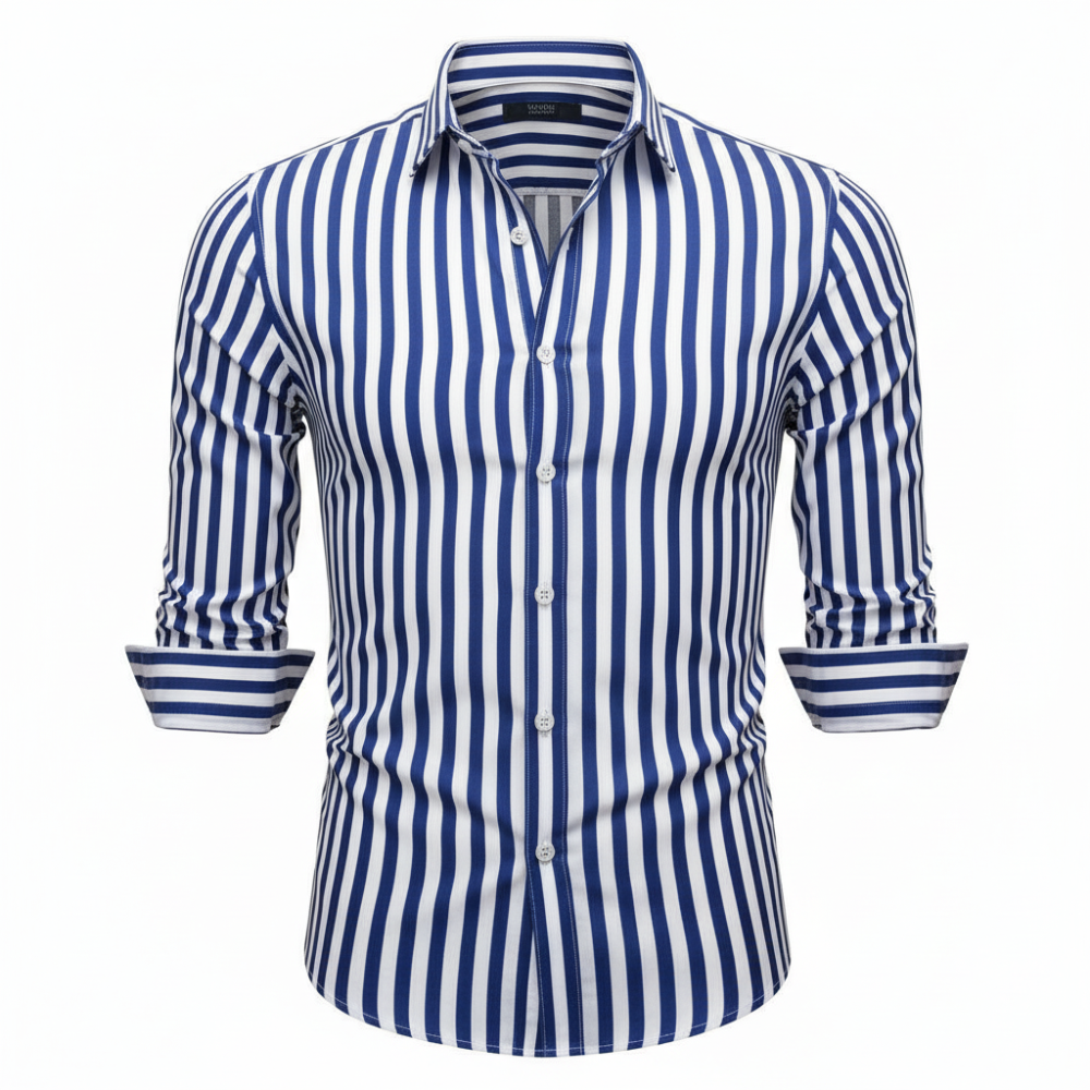 Montivre | Slim Fit Striped Shirt