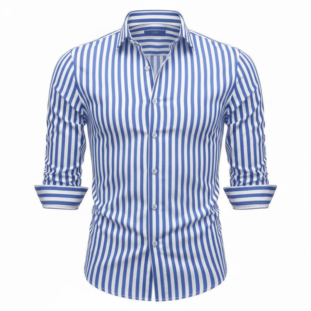 Montivre | Slim Fit Striped Shirt
