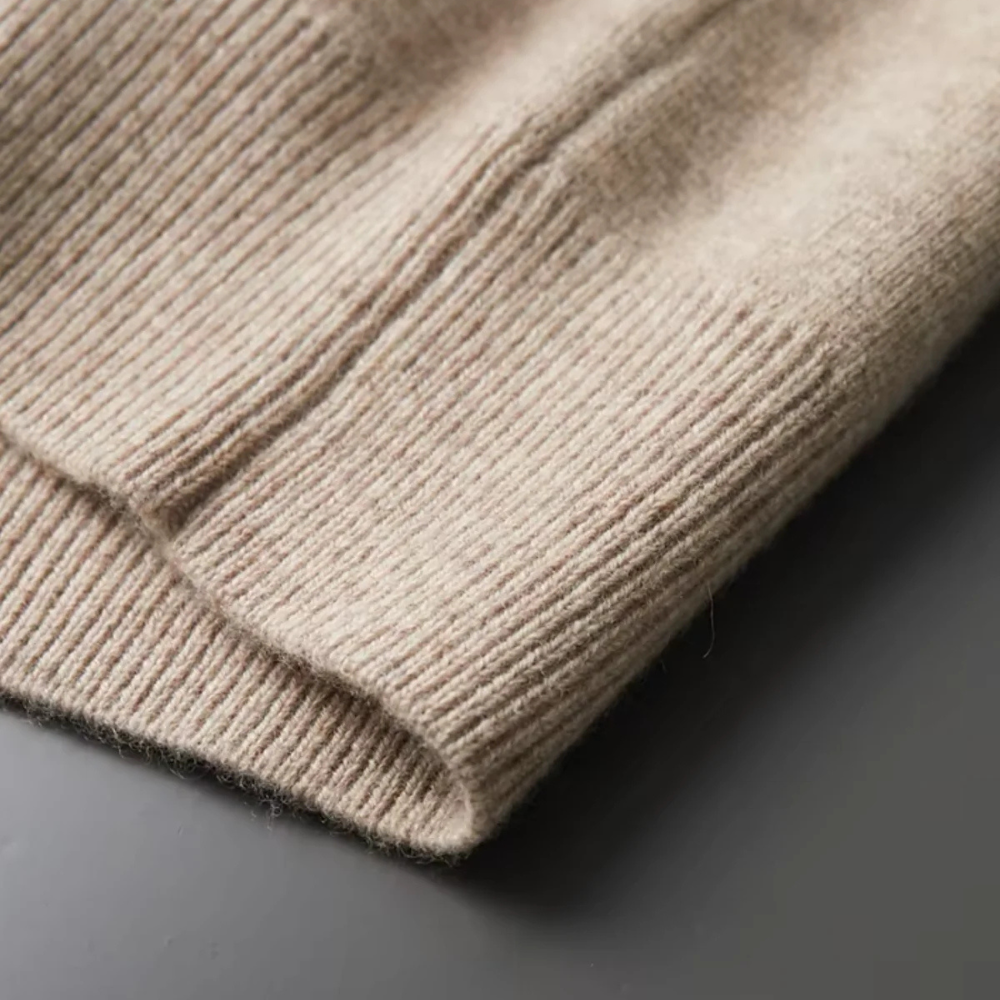 Montivre | Premium Wool Zip Cardigan