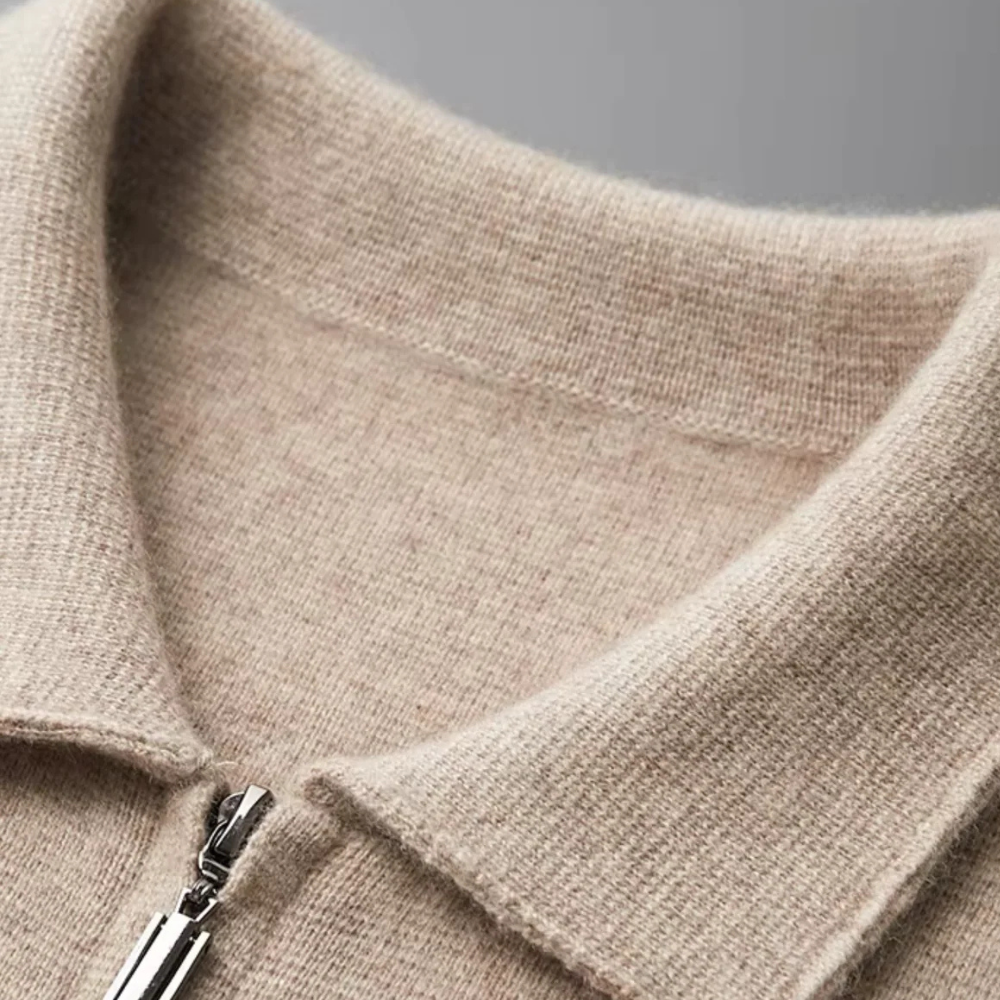 Montivre | Premium Wool Zip Cardigan