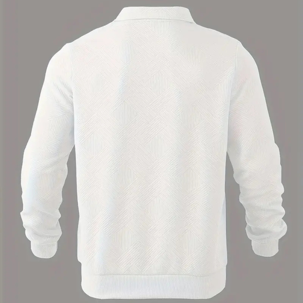 Montivre | Textured Zip-sweater