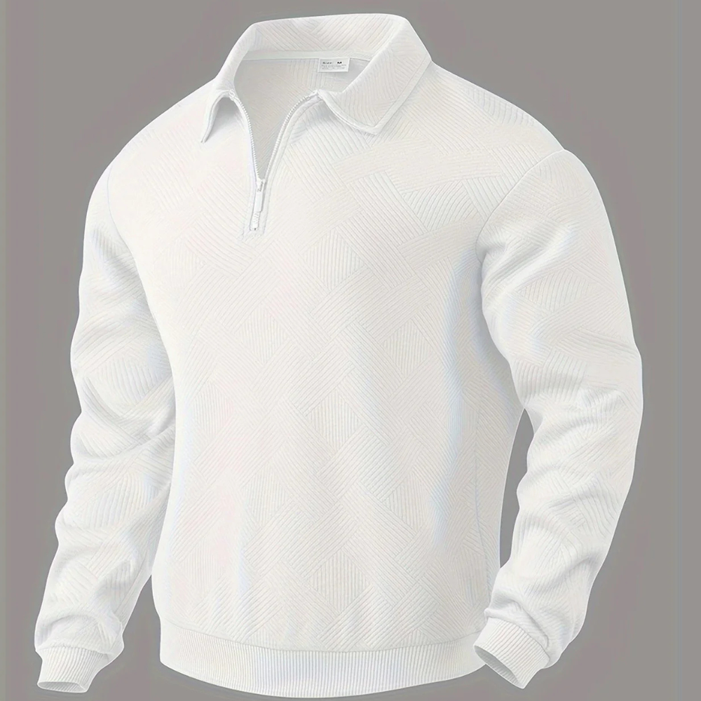 Montivre | Textured Zip-sweater