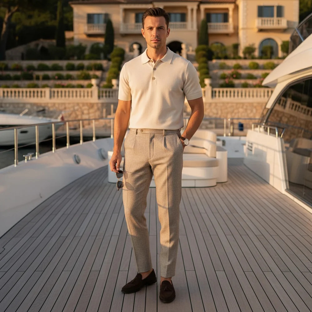 Montivre | Elegant Wool Trousers