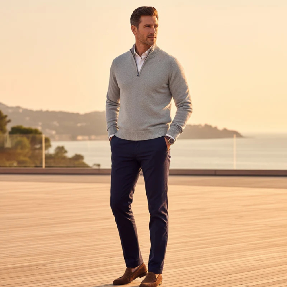 Montivre| Essential Quarter Zip