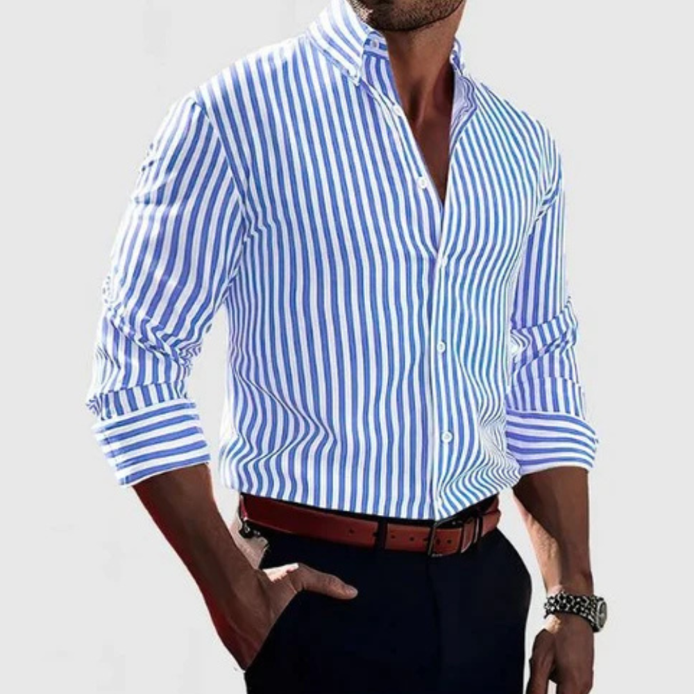Montivre | Slim Fit Striped Shirt