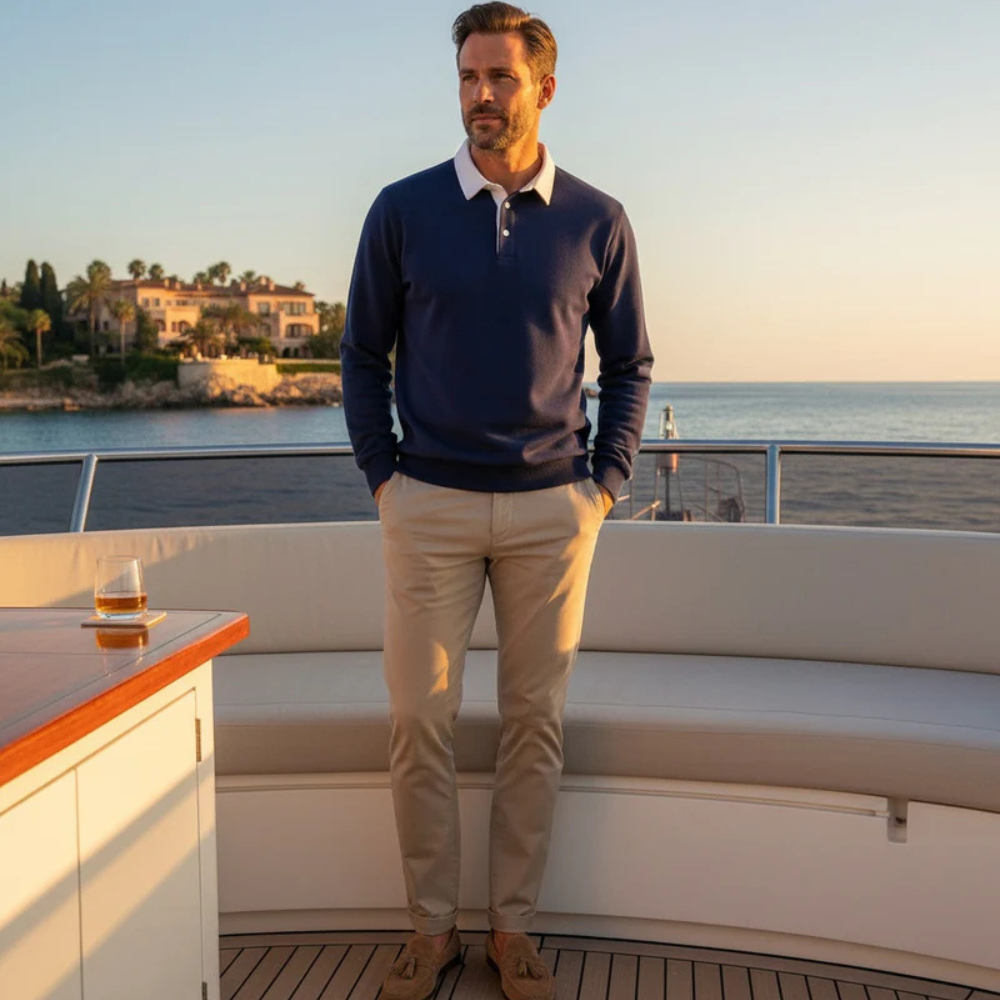 Montivre | Long Sleeve Polo