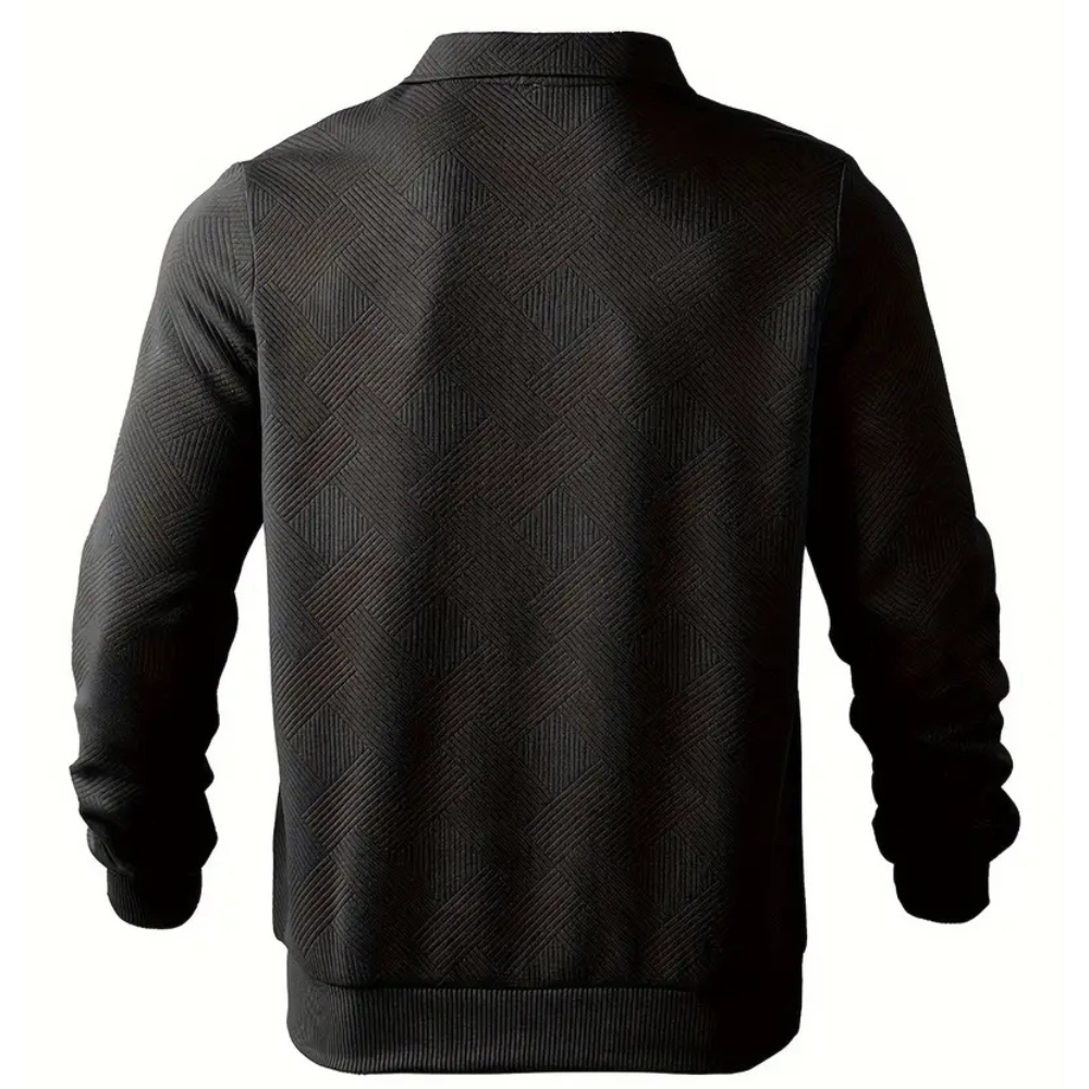 Montivre | Textured Zip-sweater