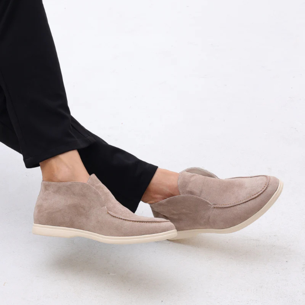 Montivre | High Suede Loafers